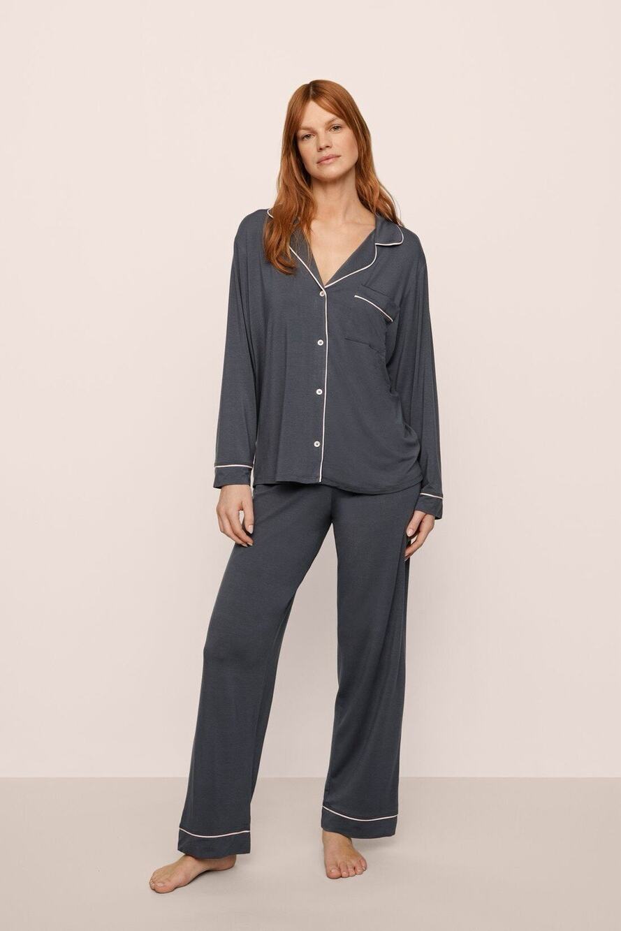 Eberjey Gisele Pajama Set Long Modal Tencel PJ Luxury